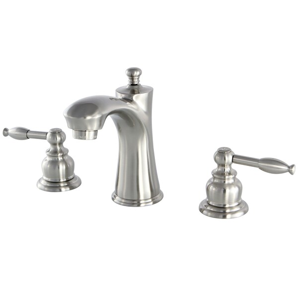 8" Widespread Bathroom Faucet, Brushed Nickel